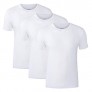 Indefini Men's Micro Modal Undershirts Slim Fit Breathable Crewneck Tshirt in 1/3 Pack