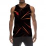 TUONROAD Mens 3D Graphic Printed Tank Top Cool Muscle Sleeveless Tees Gym Workout Shirt