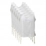 Zion Judaica 100% Cotton Comfortable Quality T-Shirt Tzitzis Garment Certified Kosher Imported from Israel