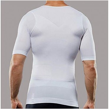 BAISHIAN Men's Seamless Slimming Body Shaper Vest Abdomen Slim Shirt Compression Tank Shaperwear