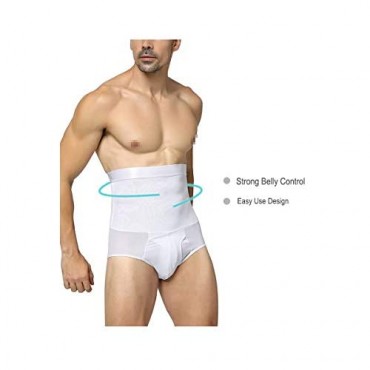 MASS21 Mens Compression Shorts Mens Shapewear Brief Underwear Faja Boxer Slimmer
