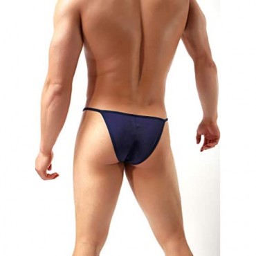 BRAVE PERSON Surprisingly Resilient Mini Bikini Underwear Sexy Man Transparent Colorful 30-55