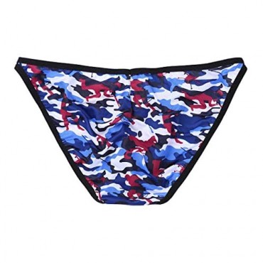 Freebily Sexy Men Bikini Thongs Camouflage Underwear Tanga G-String Pants Swimwear