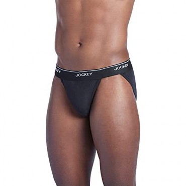Jockey Men's Underwear Elance String Bikini - 2 Pack