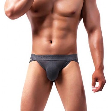 Casey Kevin Men’s Jockstrap Sexy Low Rise Underwear Breathable Athletic Supporter