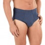 Cottonique Men's Latex-Free Hipster Brief Made from 100% Organic Cotton (2/Pack | Colored)