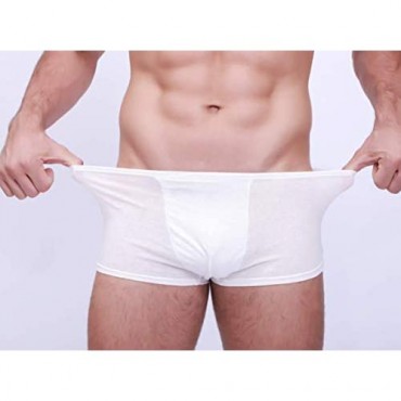 Disposable Underwear 3 Pack Men's Disposable Pure Cotton Underwear Individually packed