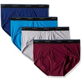 Hanes Men's 4-Pack Comfortblend Dyed Briefs