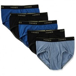 Hanes Men's 5-Pack Cool Comfort Lightweight Breathable Mesh Brief