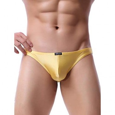 iKingsky Men's Cheeky Underwear Mens Pouch Bikini Panties Sexy Branzilian Back Briefs