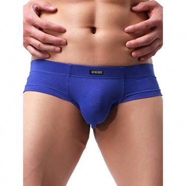 iKingsky Men's Seamless Front Pouch Briefs Sexy Low Rise Men Underwear