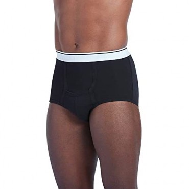 Jockey Men's Underwear Pouch Brief - 3 Pack black m