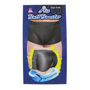 Men's Padded Butt Booster Booty Enhancer Molded Pad Boyshort Brief for Men