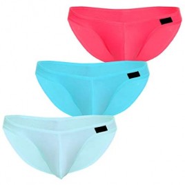Sozixi Men's Cotton Sexy Underwear Briefs Pouch Tangas Bikinis