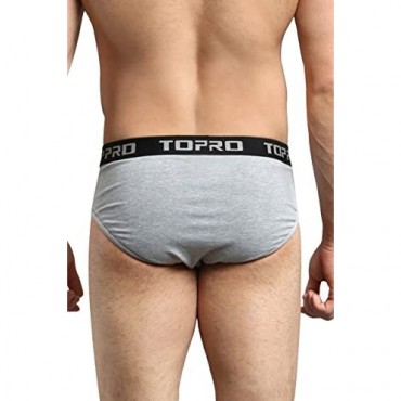 ToBeInStyle Men's Pack of Top Pro Waistband Stretch Bikini Brief Underwear