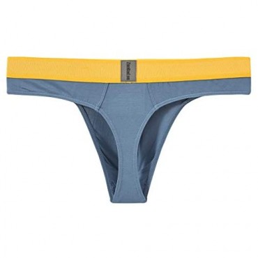 ZONBAILON Mens Thong Underwear Sexy Man G-String Butt-Flaunting Tongs Undie T-Back Underwears