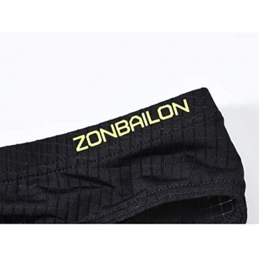 ZONBAILON Mesh Underwear for Men Briefs Enhancing Bulge Big Pouch Underpants Ultra Soft Stretch Breathable M L XL 2XL