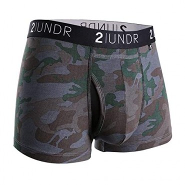 2UNDR Mens Swing Shift 3 Boxer Trunk Underwear