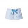 Alpha Delta Pi Seersucker Boxer Shorts - ADPi Boxers - Sleepwear - Pajama Bottoms