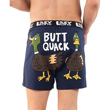 Lazy One Funny Animal Boxers Novelty Boxer Shorts Humorous Underwear Gag Gifts for Men