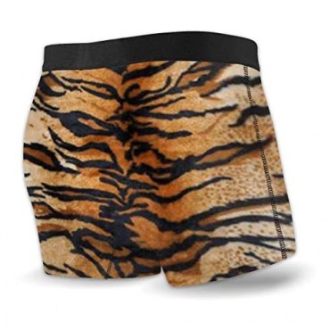 MensBoxer Briefs Tiger Stripes Boxer Shorts Comfort Underwear for Men