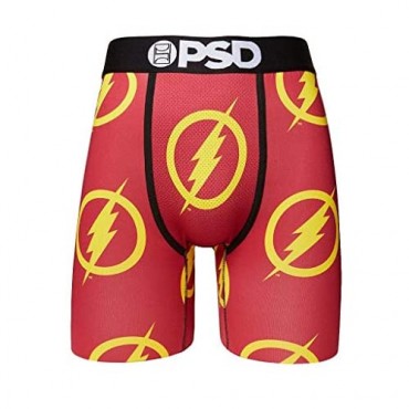 PSD Underwear Men's StretchWide Band Boxer Brief Underwear - Warner Comics
