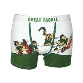 Traditional Craft White Ireland Rugby Great Tackle Boxer Short
