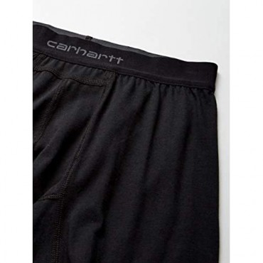 Carhartt Men's 5 Inseam Cotton Polyester 2 Pack Boxer Brief