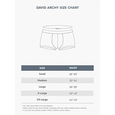 DAVID ARCHY Men's 3 Pack Mesh Quick Dry Underwear Ultra Soft Boxer Briefs with Fly