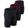 DEVOPS Men's Perfomance Cool Dry Mesh Underwear Boxer Trunk 9-inch Brief (3 Pack)