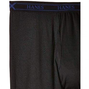 Hanes Ultimate Men's 3-Pack X-Temp Performance Long Leg Boxer Briefs
