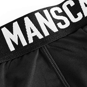MANSCAPED Men’s Anti-Chafe Athletic Performance Boxer Briefs (3pk