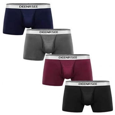 Men Underwear Micro Modal Men Boxers Multipack Stretchy Cool Briefs Tagless Fit Trunks