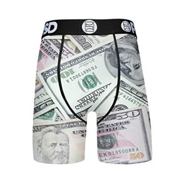 PSD Men's Cash Money Boxer Brief Underwear
