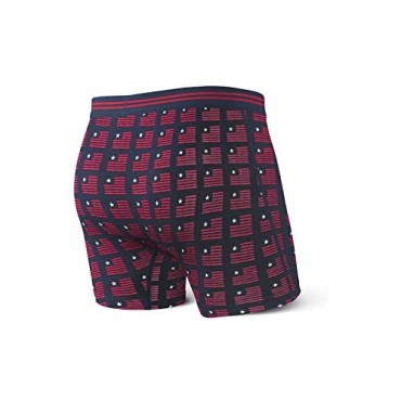 Saxx Men's Underwear - Vibe Boxer Briefs with Built-in Ballpark Pouch Support Core