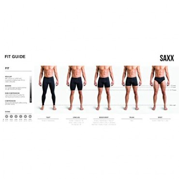 SAXX Men's Underwear – VIBE Boxer Briefs with Built-In BallPark Pouch Support – Pack of 3