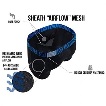 SHEATH Airflow Men's Dual Pouch Boxer Brief