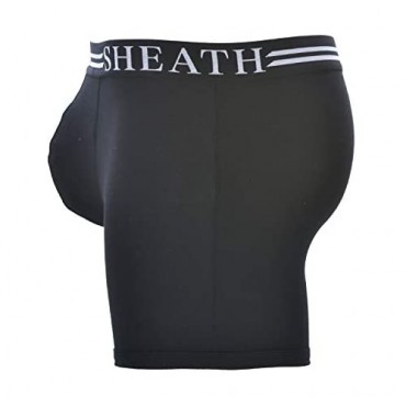 SHEATH Men's Underwear with Dual Pouch 4.0 Boxer Briefs