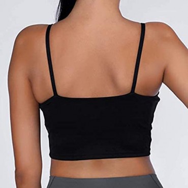 XCeihe Fashion Ladies Sports Fitness Camisole Bra Gather Beautiful Back Tube Top Short Slim Yoga SportsUnderwear Vest