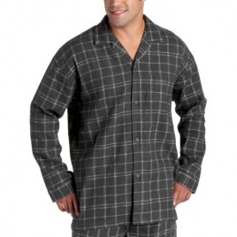 Nautica Sleepwear Men's Sterling Plaid Flannel Long Sleeve Shirt
