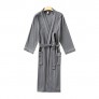 ABC-STAR Men's Waffle Weave Kimono Bathrobe Lightweight Long Spa Robe