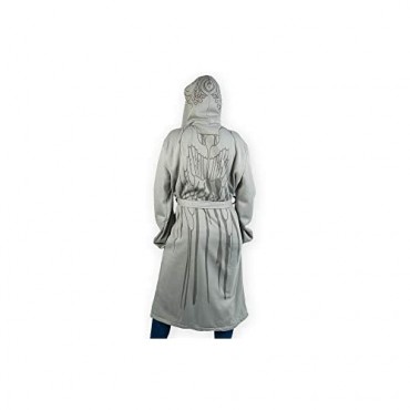 Doctor Who Weeping Angel Adult Jersey Bath Robe | Officially Licensed Doctor Who Sleeping Robe
