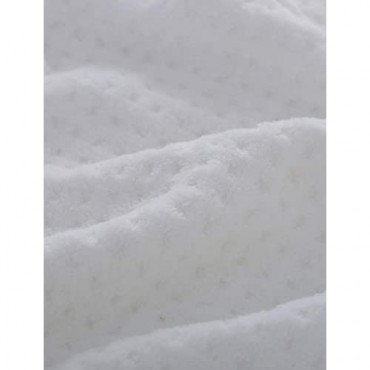 HONI Mens Terry Robe 100% Cotton Bathrobe Soft Absorbent White L 060-1