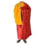 Zzooi Chinese Style Monk's Gown Cassock Monk Robe for Conduct Religious Rite or Performance