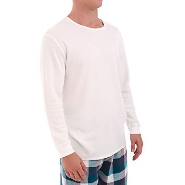 Alexander Del Rossa Mens Flannel Pajamas Thermal Knit Top Cotton Pj Set