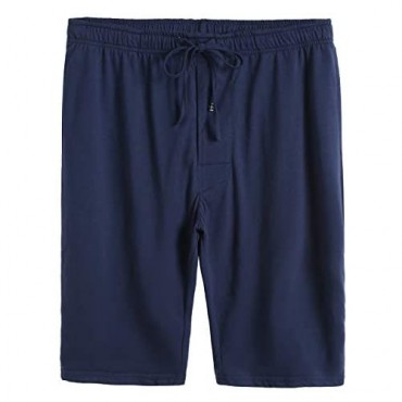 Latuza Men's Cotton Shirt with Shorts Pajama Set Knit Lounge Set