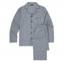 Twin Boat Men's 100% Woven Cotton Pajama Sleepwear Set