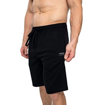 Brooklyn-Jax Men's Lounge Shorts Bottoms with Pocket- Pack of 2 or 3