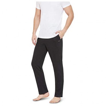 Brooklyn-Jax Men's Relaxed Fit Sleep Pajama Pants Bottoms with Pocket - 3 Pack