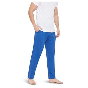 Brooklyn-Jax Men's Relaxed Fit Sleep Pajama Pants Bottoms with Pocket - 3 Pack